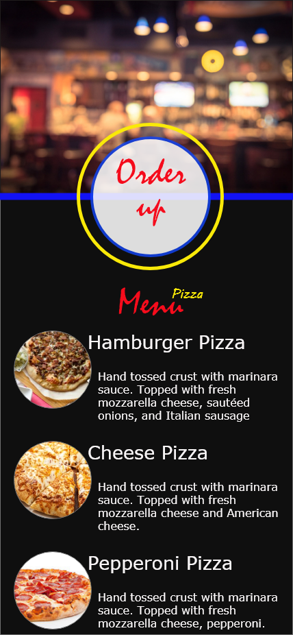 Food app screen 5
